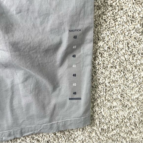 Nautica Shorts Men’s 40 Flex Gray Clipper Classic Fit 8.5” NWT - Picture 7 of 8